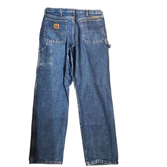 Wrangler FR utility carpenter jeans 36 x 34 - Picture 2 of 11